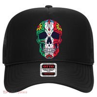 Mexican Dia De Los Muertos Day Of The Dead Sugar Skull Hat thumb 0