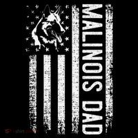Malinois Dad Dog Dad K9 American Flag Dog Lover Coffee Mug thumb 5