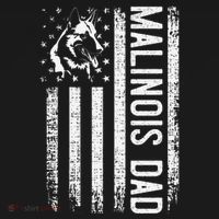 Malinois Dad Dog Dad K9 American Flag Dog Lover Visor thumb 3