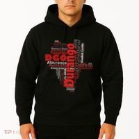 Mapa De Durango Mexico Municipios Durango Map Hoodie thumb 2