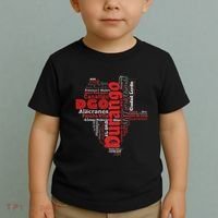 Mapa De Durango Mexico Municipios Durango Map Toddler T-Shirt thumb 2