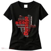 Mapa De Durango Mexico Municipios Durango Map Women's T-Shirt thumb 0
