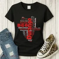 Mapa De Durango Mexico Municipios Durango Map Women's T-Shirt thumb 3