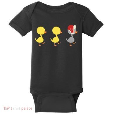 Minnesota Duck Duck Grey Duck Baby Bodysuit