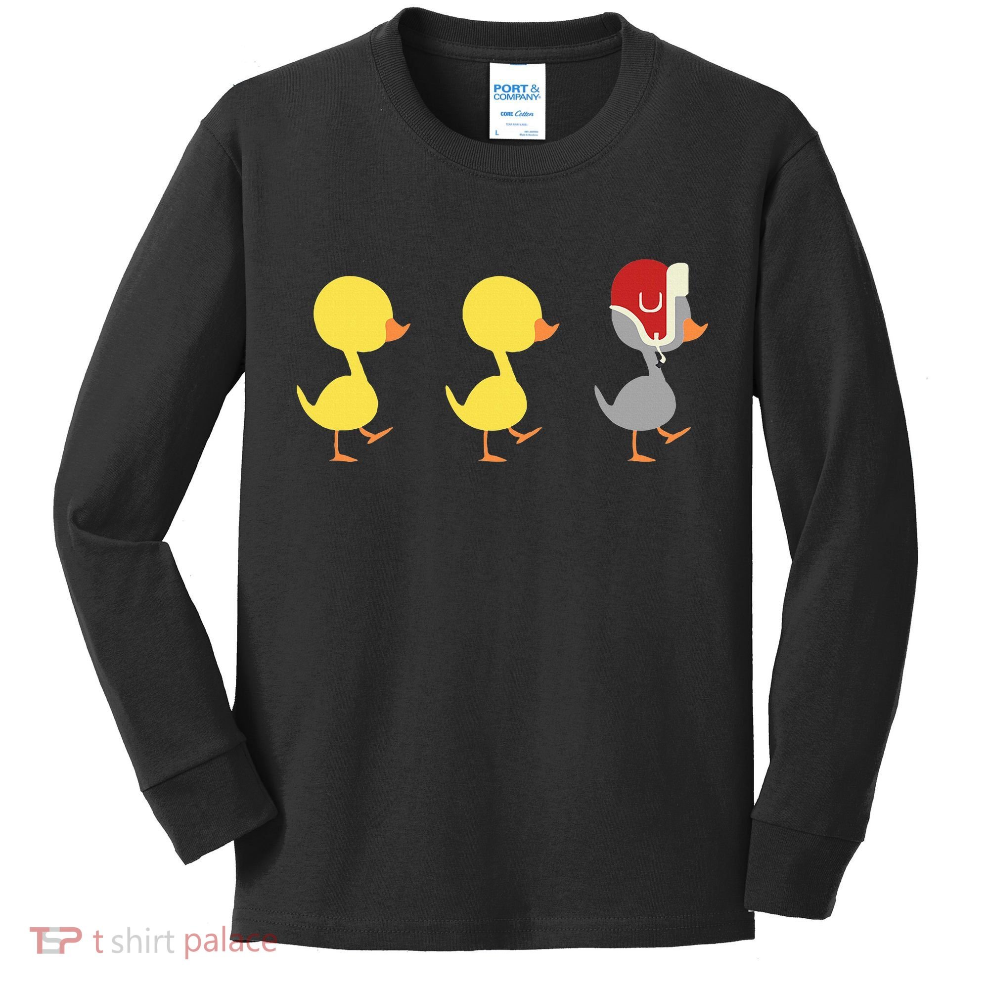 Minnesota Duck Duck Grey Duck Kids Long Sleeve Shirt