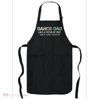 Mens Dance Dad Like A Regular Dad Only Way Cooler Dancer Father Apron thumb 0