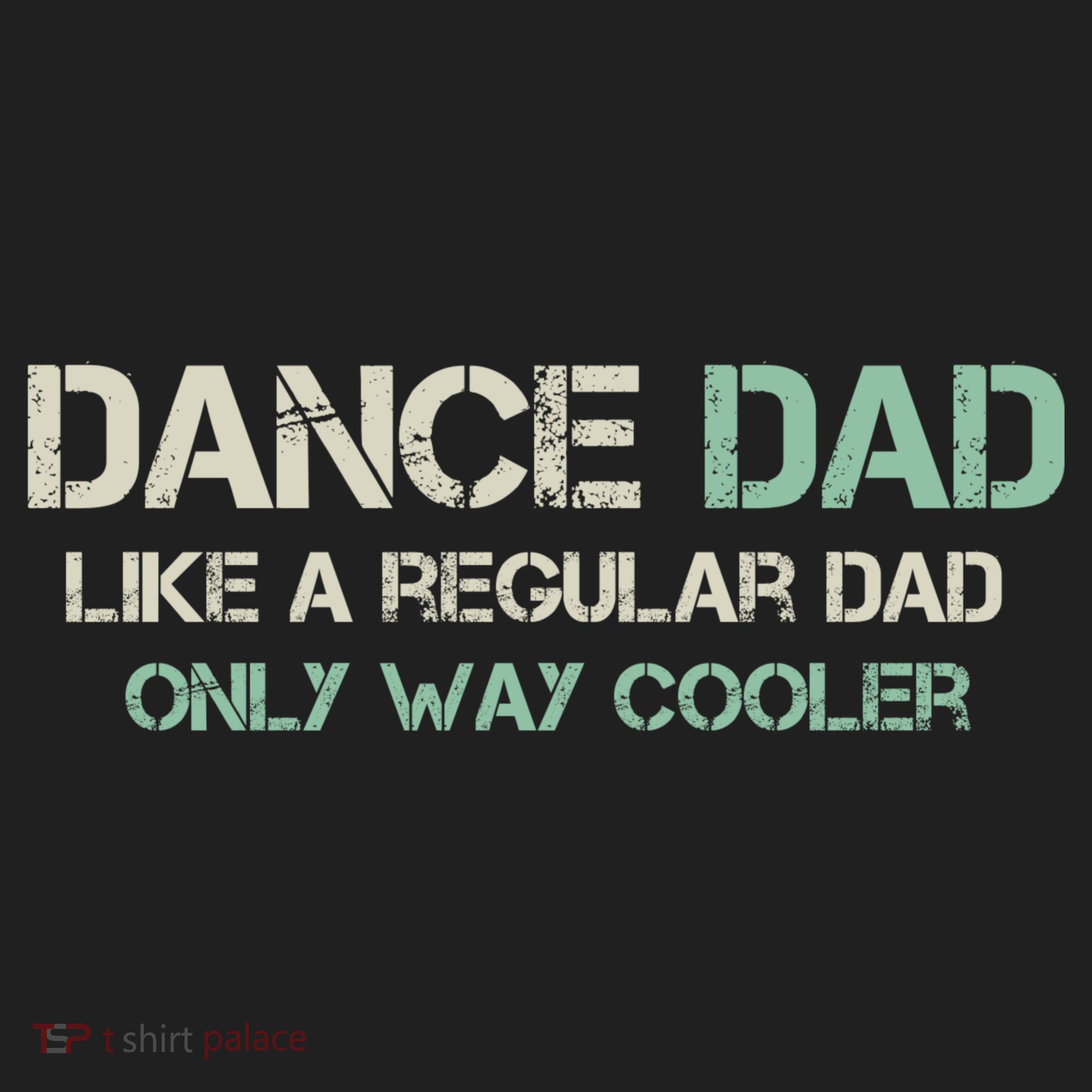 Mens Dance Dad Like A Regular Dad Only Way Cooler Dancer Father Golf Towel