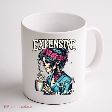 Mothers Day Expensive Difficult And Talks Back Coffee Mug back