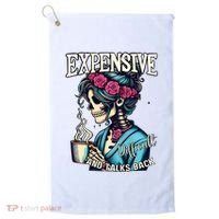 Mothers Day Expensive Difficult And Talks Back Golf Towel thumb 0