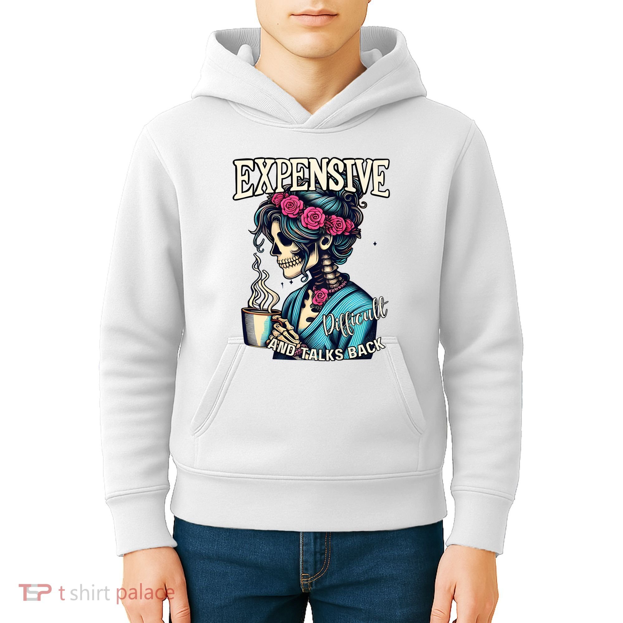 Mothers Day Expensive Difficult And Talks Back Kids Hoodie