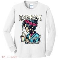 Mothers Day Expensive Difficult And Talks Back Kids Long Sleeve Shirt thumb 0