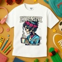 Mothers Day Expensive Difficult And Talks Back Kids T-Shirt thumb 3