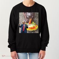 Moo Deng Endorsed Trump Hippo Predicting TrumpS Victory Women's Sweatshirt thumb 0