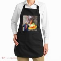 Moo Deng Endorsed Trump Hippo Predicting TrumpS Victory Apron thumb 2