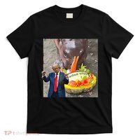 Moo Deng Endorsed Trump Hippo Predicting TrumpS Victory T-Shirt thumb 0