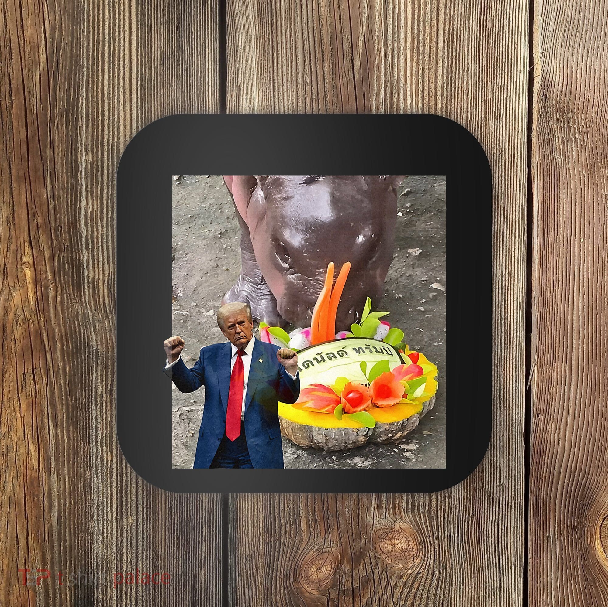 Moo Deng Endorsed Trump Hippo Predicting TrumpS Victory Coaster