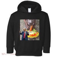 Moo Deng Endorsed Trump Hippo Predicting TrumpS Victory Toddler Hoodie thumb 0