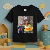 Moo Deng Endorsed Trump Hippo Predicting TrumpS Victory Toddler T-Shirt thumb 3