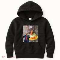 Moo Deng Endorsed Trump Hippo Predicting TrumpS Victory Kids Hoodie thumb 0