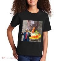 Moo Deng Endorsed Trump Hippo Predicting TrumpS Victory Kids T-Shirt thumb 2