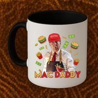 Mac Daddy Funny Mcdon Donald Trump Coffee Mug thumb 2