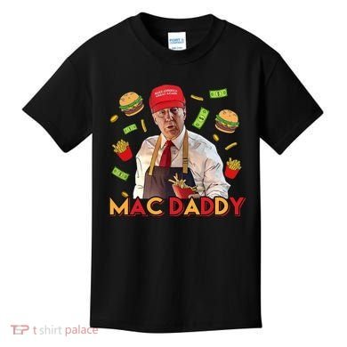 Mac Daddy Funny Mcdon Donald Trump Kids T-Shirt