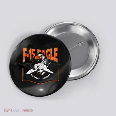 McDonnell Douglas F 15 EAGLE Bomber Button