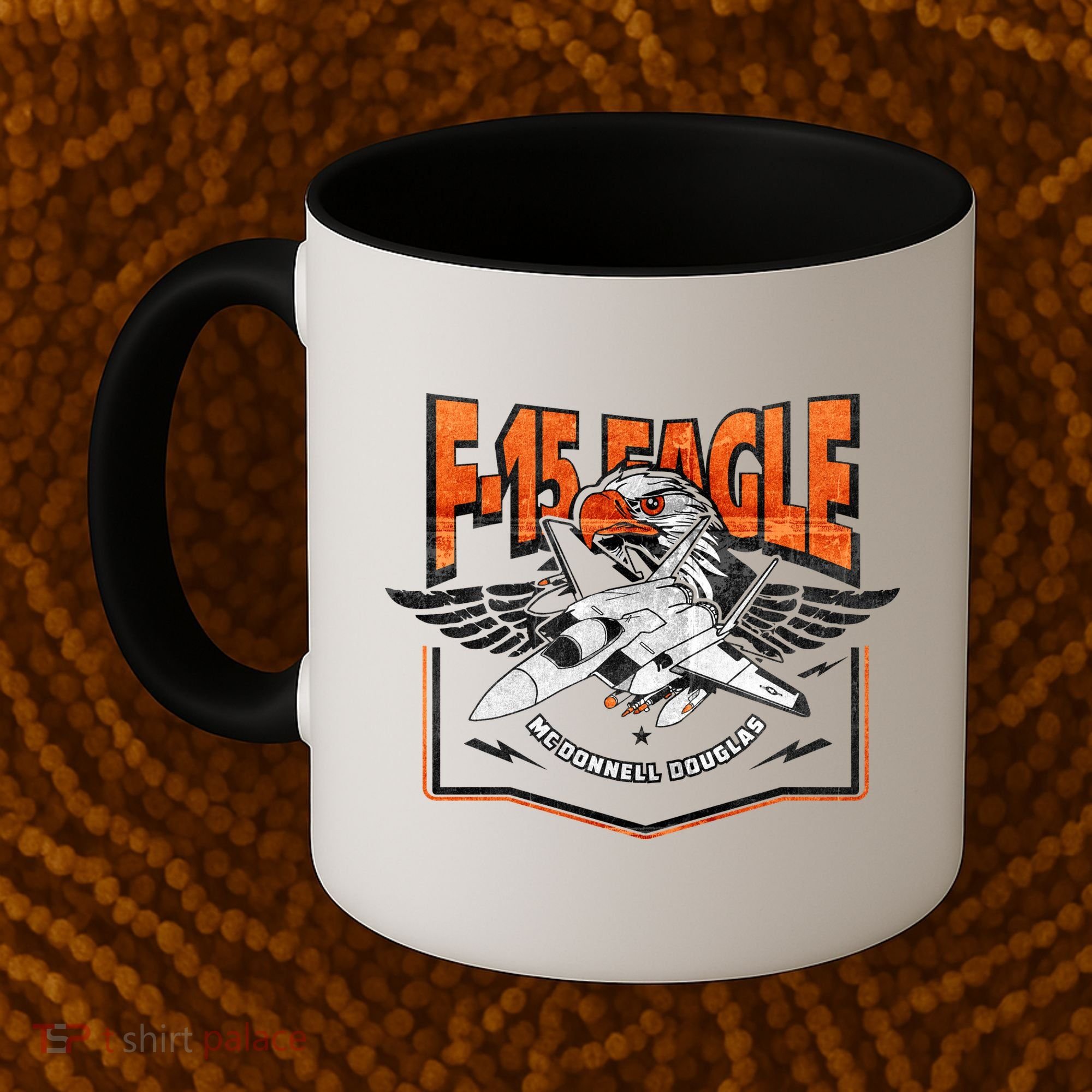 McDonnell Douglas F 15 EAGLE Bomber Coffee Mug