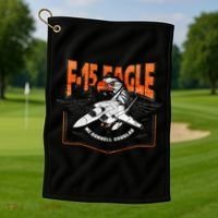 McDonnell Douglas F 15 EAGLE Bomber Golf Towel thumb 1