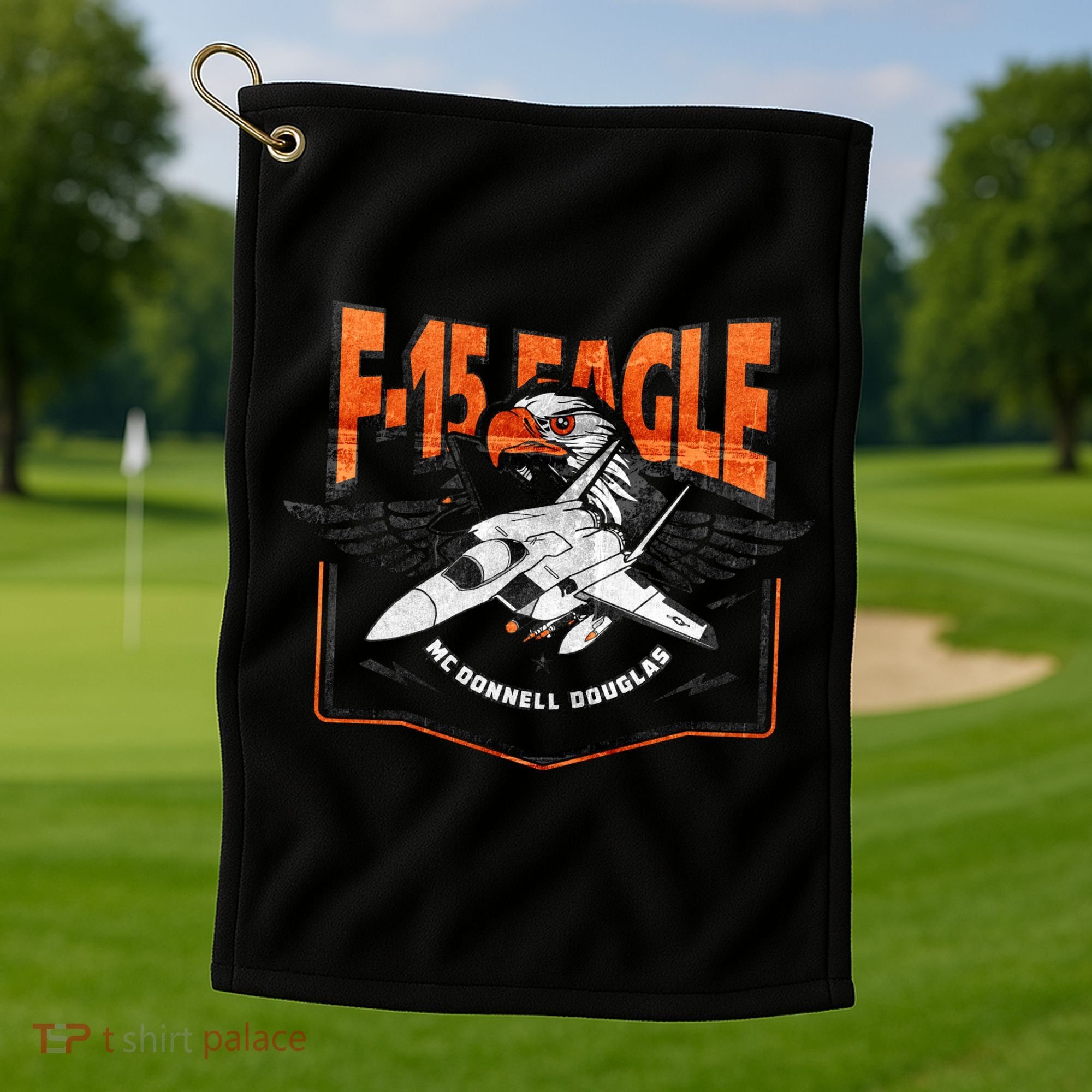 McDonnell Douglas F 15 EAGLE Bomber Golf Towel