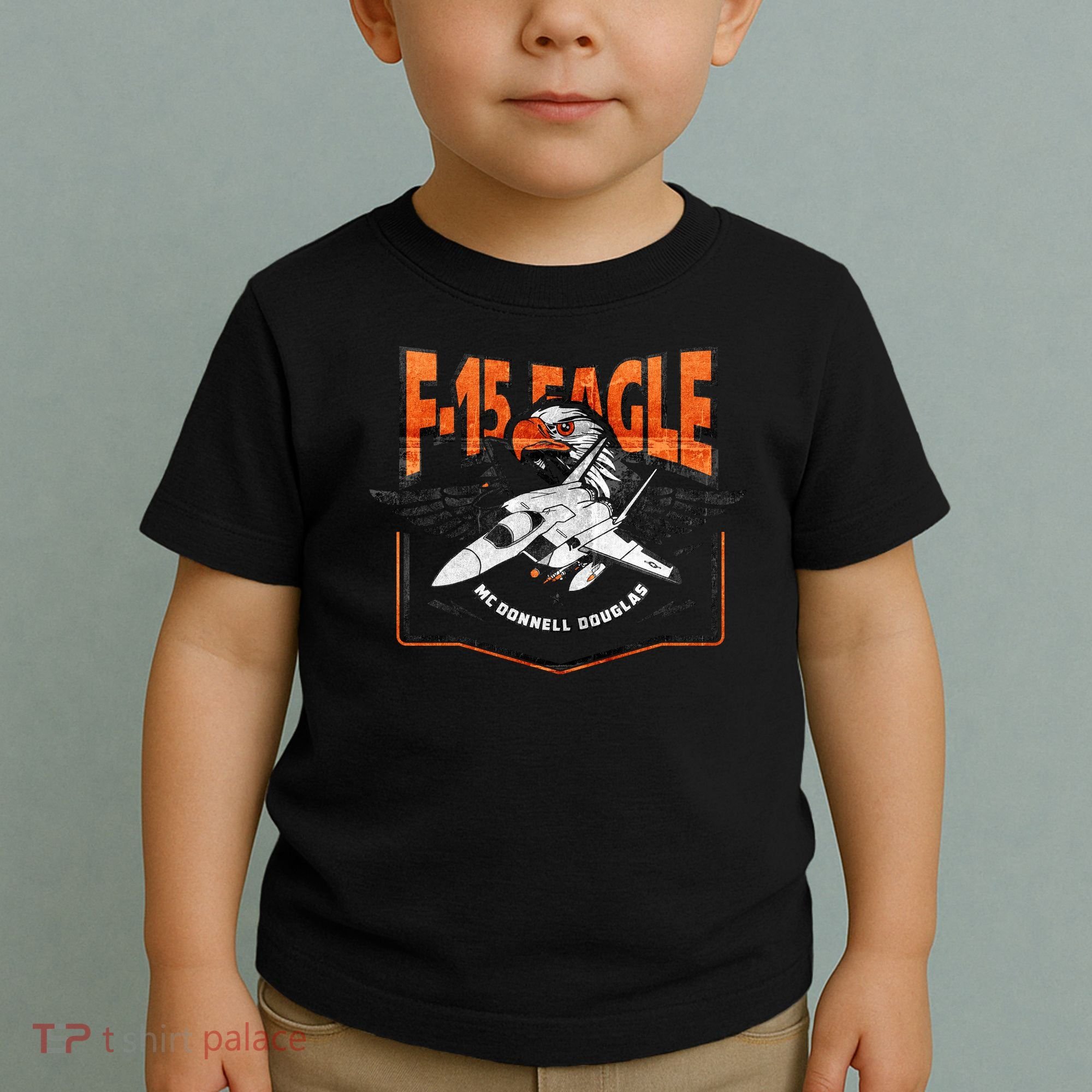 McDonnell Douglas F 15 EAGLE Bomber Toddler T-Shirt
