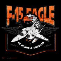 McDonnell Douglas F 15 EAGLE Bomber Women's Long Sleeve Shirt thumb 2