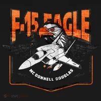 McDonnell Douglas F 15 EAGLE Bomber Women's T-Shirt thumb 6