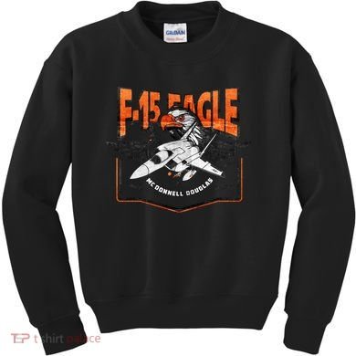 McDonnell Douglas F 15 EAGLE Bomber Kids Sweatshirt