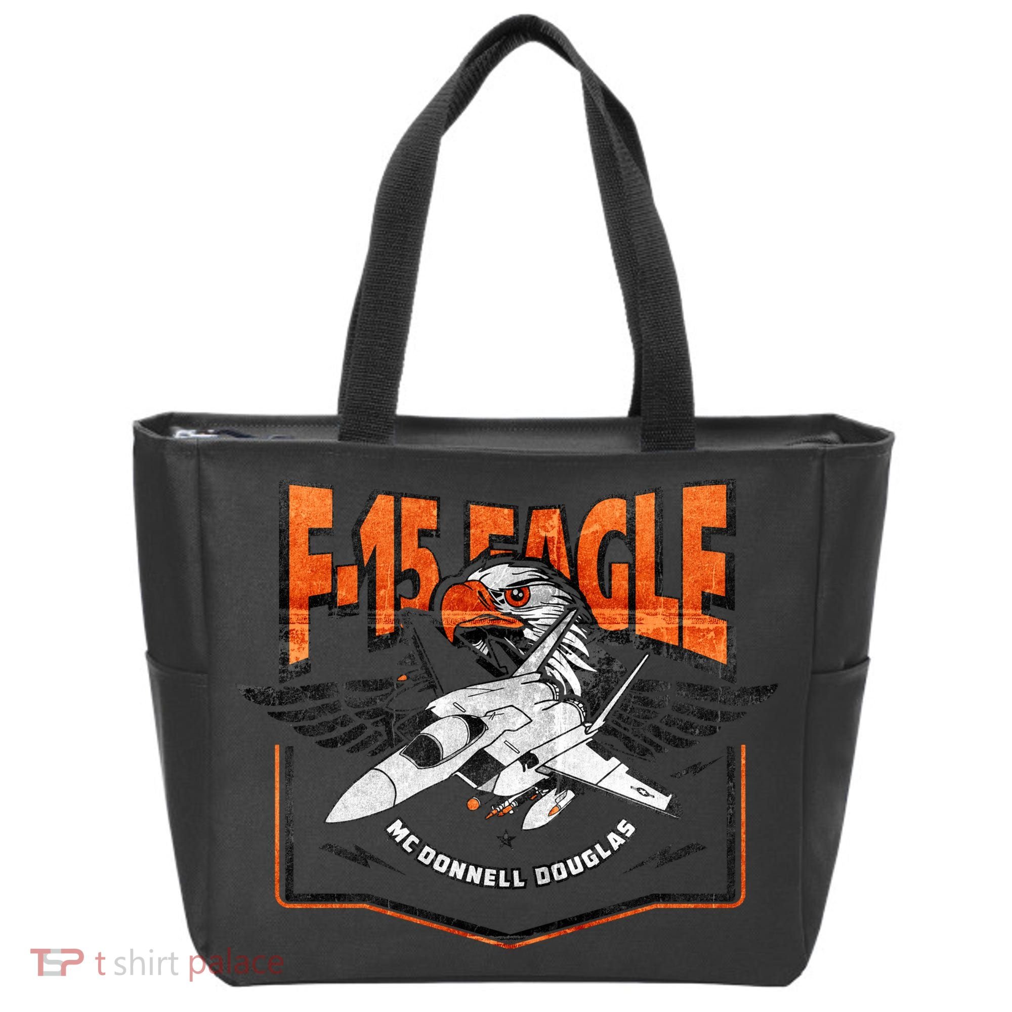 McDonnell Douglas F 15 EAGLE Bomber Tote Bag