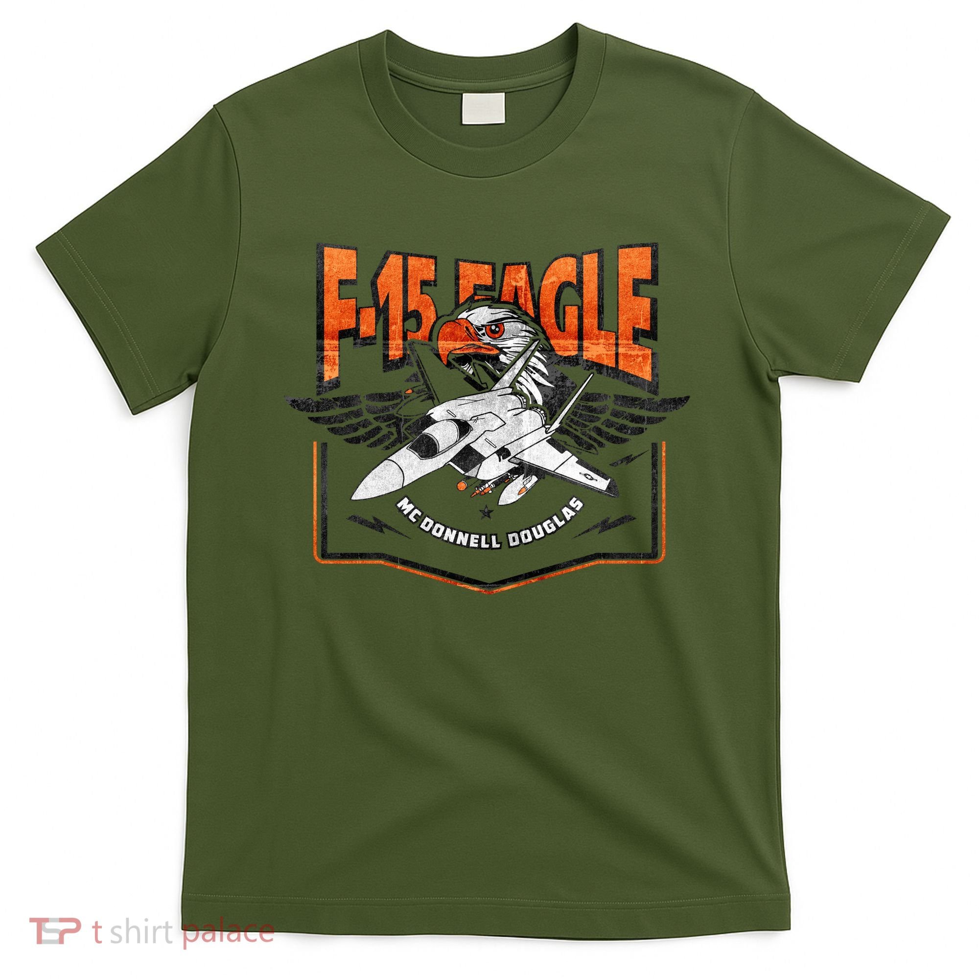McDonnell Douglas F 15 EAGLE Bomber T-Shirt