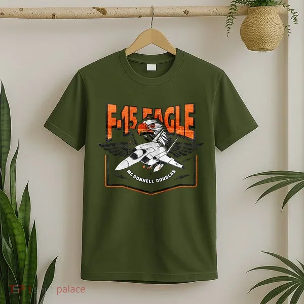 McDonnell Douglas F 15 EAGLE Bomber T-Shirt