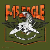 McDonnell Douglas F 15 EAGLE Bomber Kids Hoodie thumb 2
