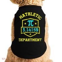 Mathletic Department Funy Math Teacher Student Pi Day Joke Doggie Tank thumb 0