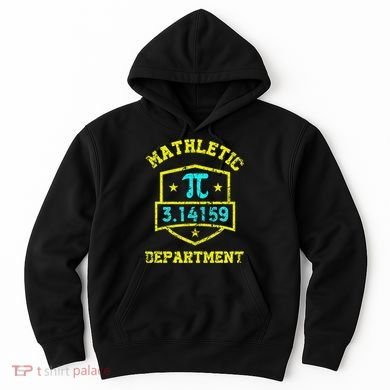 Mathletic Department Funy Math Teacher Student Pi Day Joke Hoodie