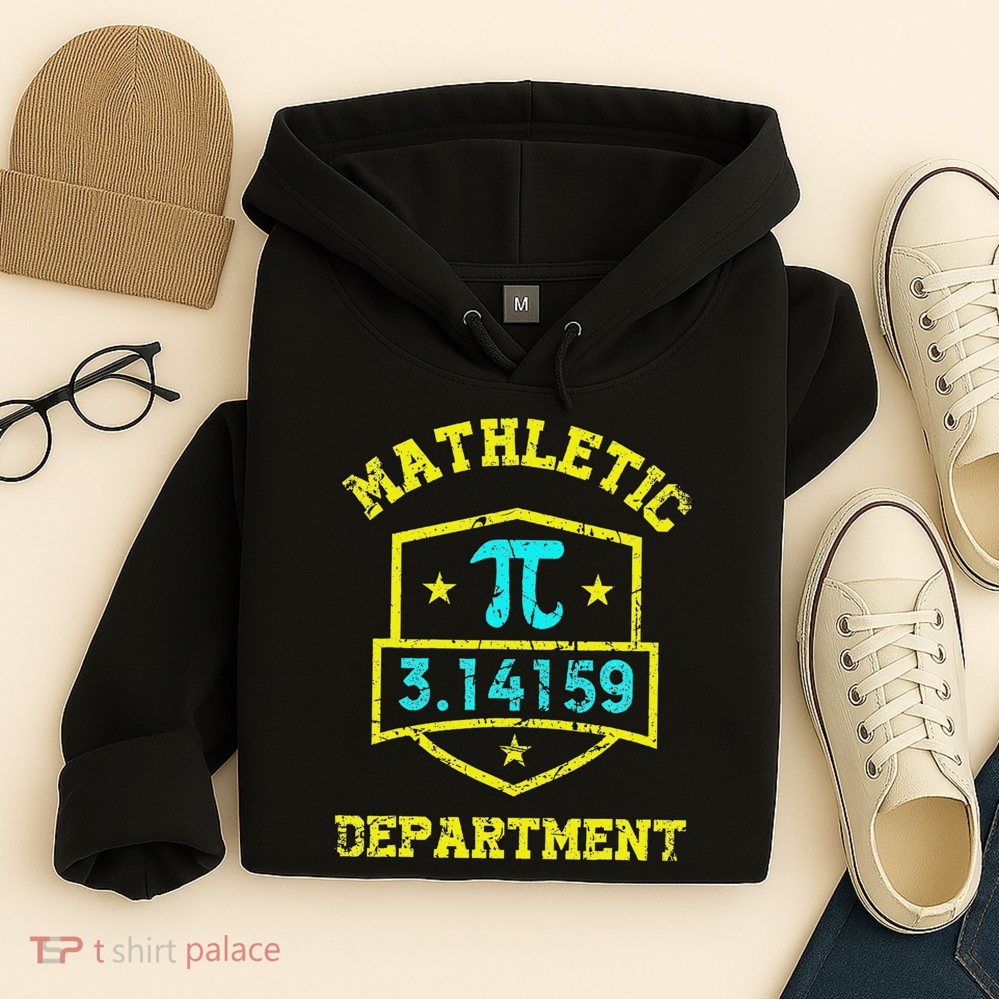 Mathletic Department Funy Math Teacher Student Pi Day Joke Hoodie