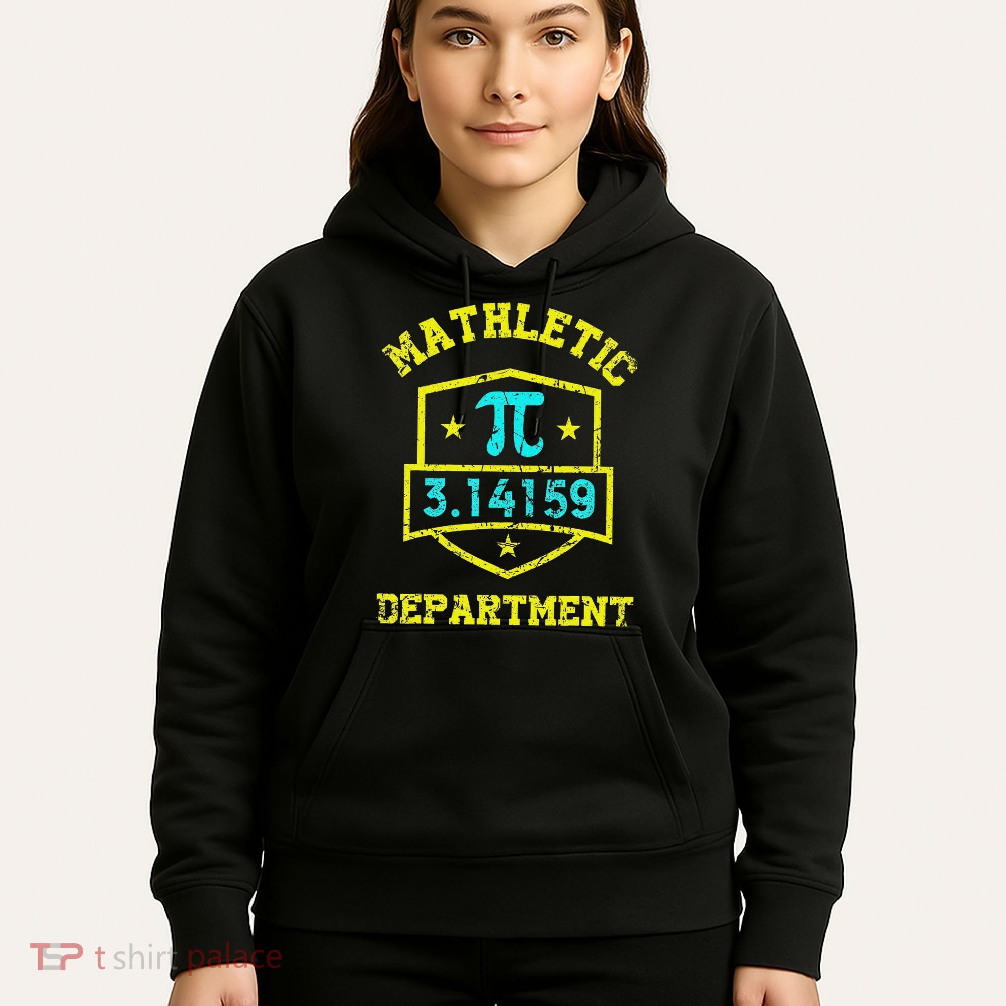 Mathletic Department Funy Math Teacher Student Pi Day Joke Hoodie