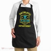 Mathletic Department Funy Math Teacher Student Pi Day Joke Apron thumb 2