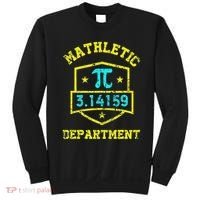 Mathletic Department Funy Math Teacher Student Pi Day Joke Sweatshirt thumb 0
