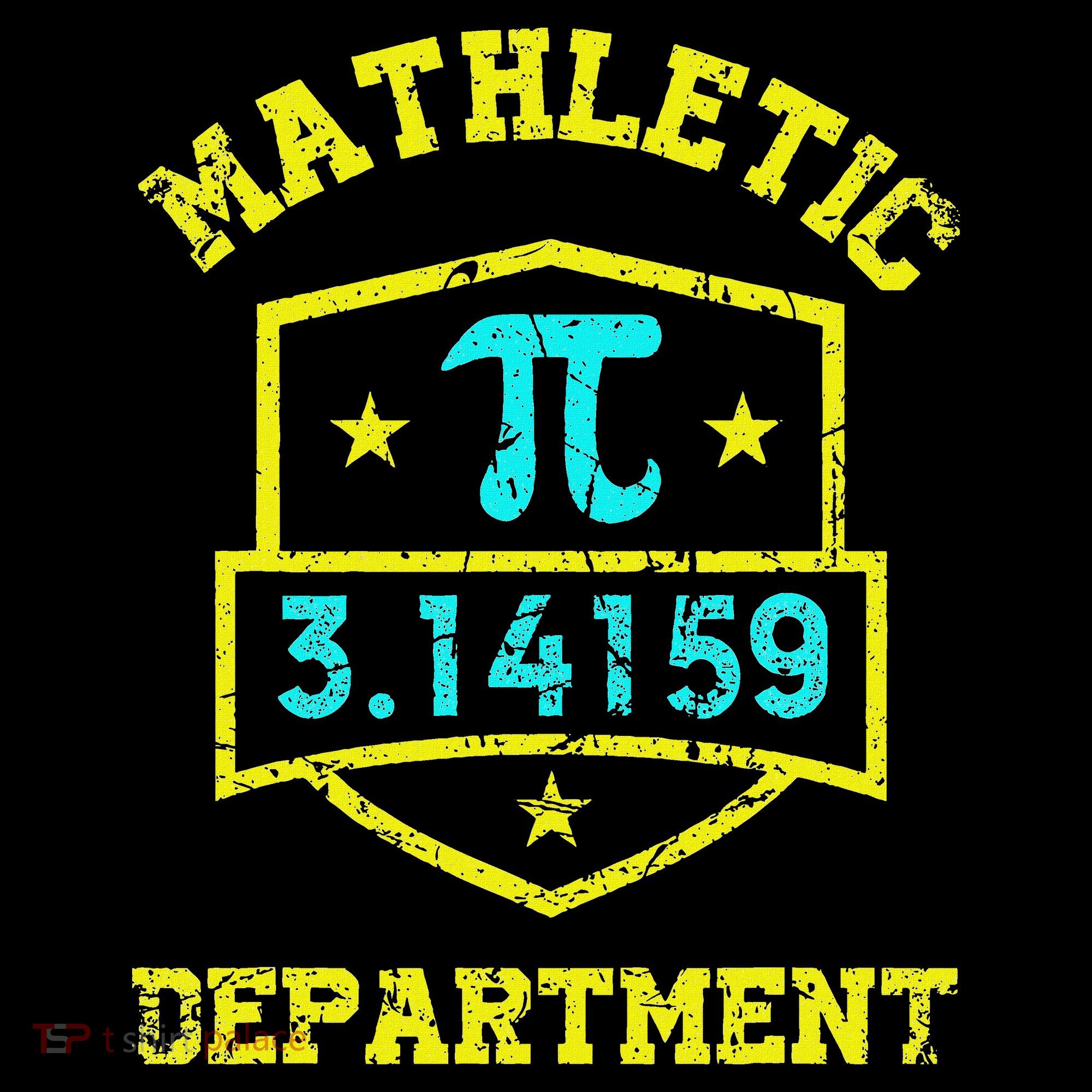 Mathletic Department Funy Math Teacher Student Pi Day Joke Sweatshirt
