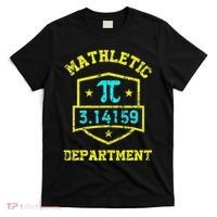 Mathletic Department Funy Math Teacher Student Pi Day Joke T-Shirt thumb 0