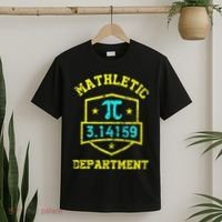 Mathletic Department Funy Math Teacher Student Pi Day Joke T-Shirt thumb 2