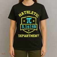 Mathletic Department Funy Math Teacher Student Pi Day Joke T-Shirt thumb 4