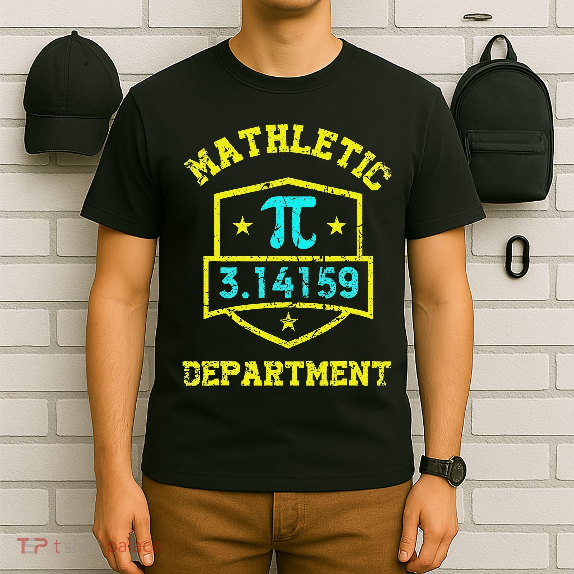 Mathletic Department Funy Math Teacher Student Pi Day Joke T-Shirt