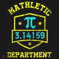 Mathletic Department Funy Math Teacher Student Pi Day Joke Polo thumb 3